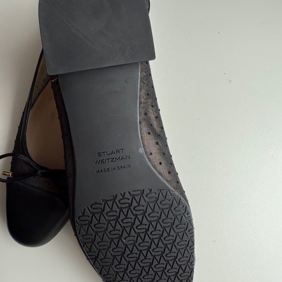 Stuart Weitzman Black and Tan Flats - Picture 7 of 10